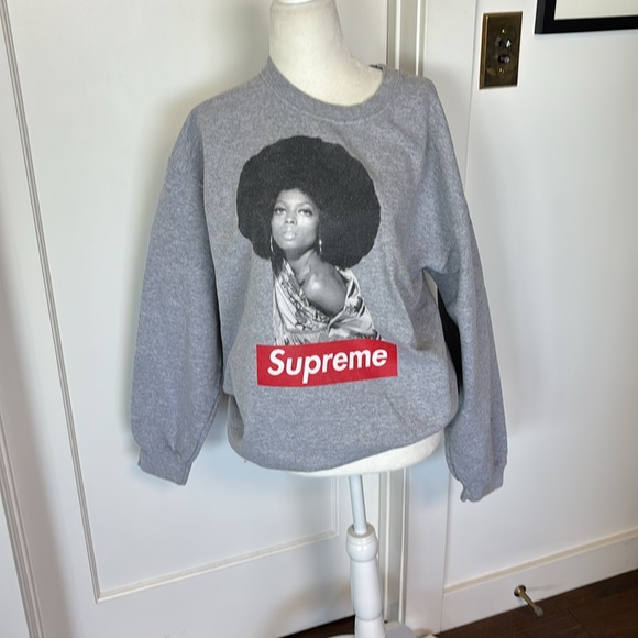 Tops - Diana Ross Supreme Sweatshirt Sz L #0716